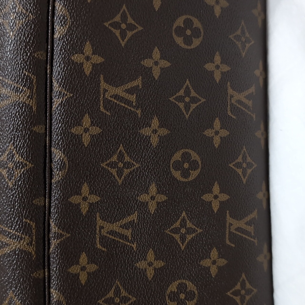 AUTHENTIC Louis Vuitton Neverfull Bag MM Hot Pink Lining Monogram - Picture 12 of 12